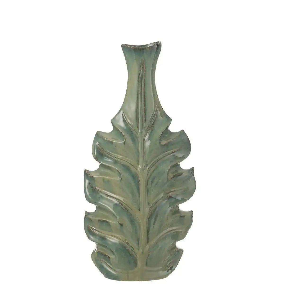 J-Line Vase Poseidon - Keramik - Grün - Groß - HomeDesign Knaus