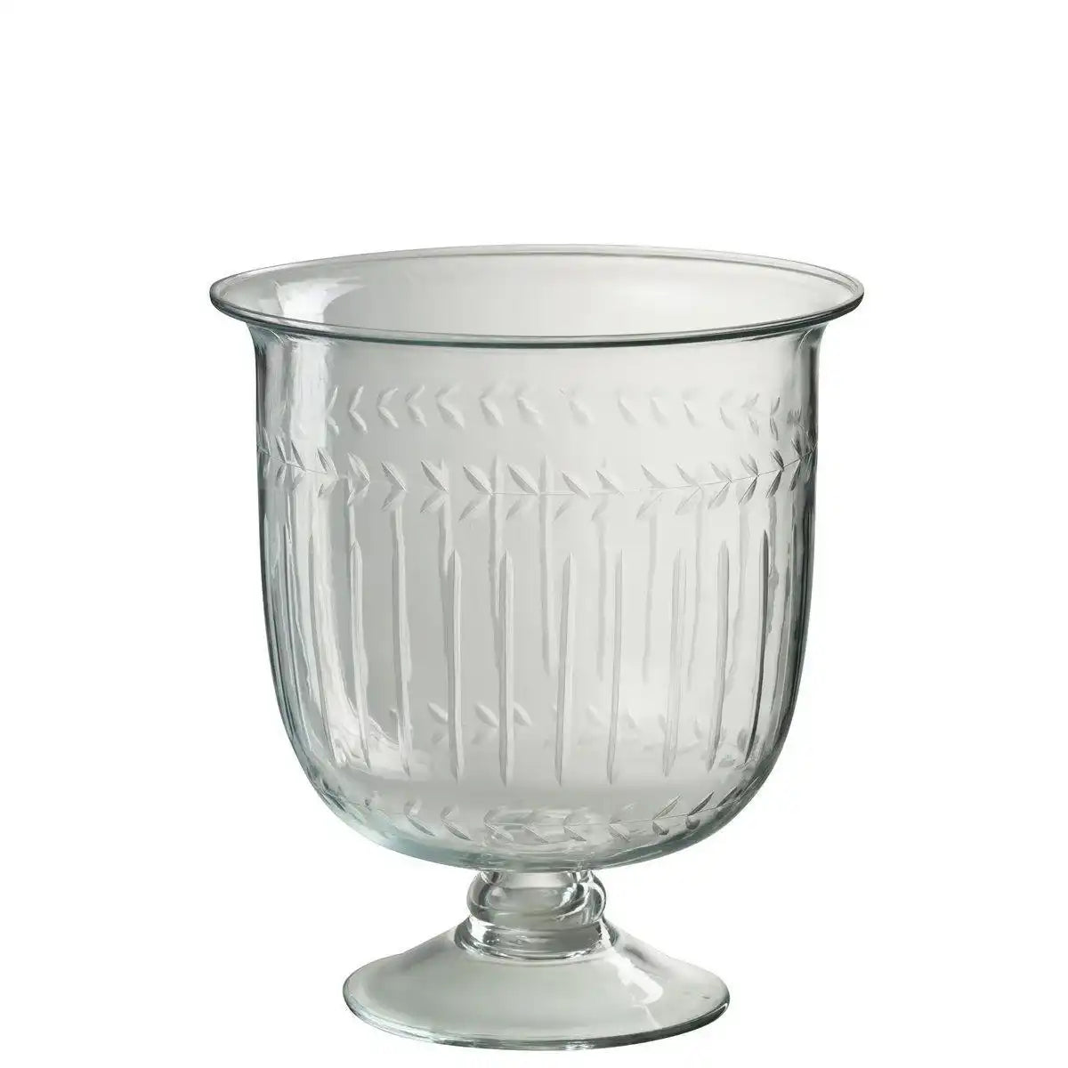 J-Line Vase Roman - Glas - transparent - HomeDesign Knaus