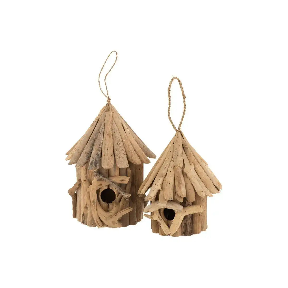 J-Line Vogelhaus – Holz – Natur – groß - HomeDesign Knaus