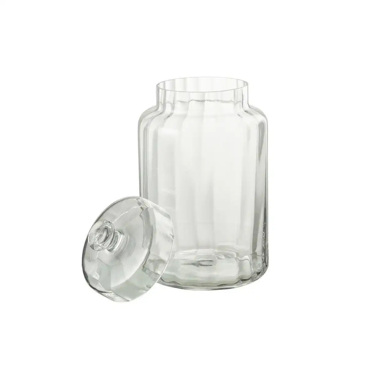 J-Line Vorratsdose Elia Glas Transparent Groß - HomeDesign Knaus