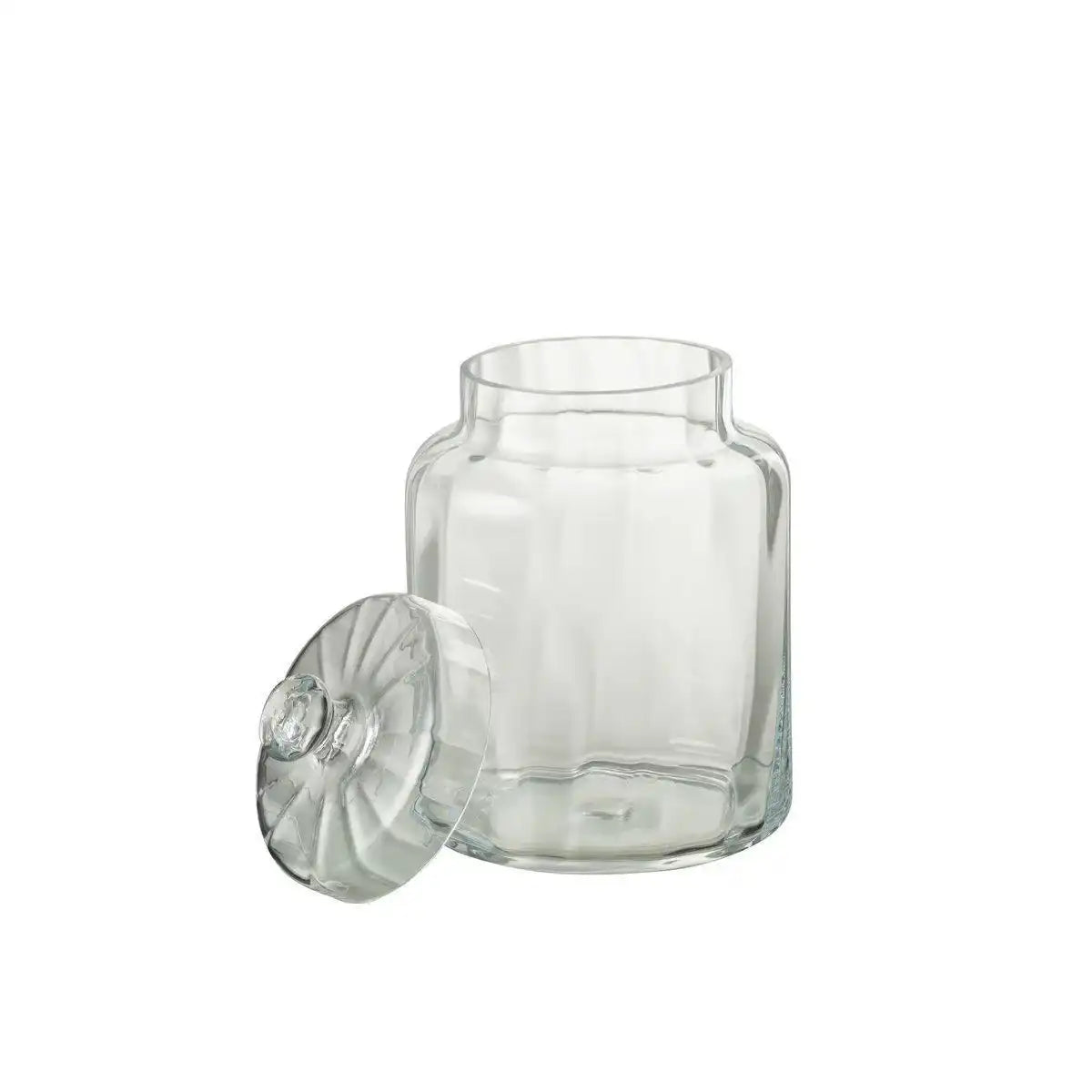 J-Line Vorratsdose Elia Glas Transparent Medium - HomeDesign Knaus