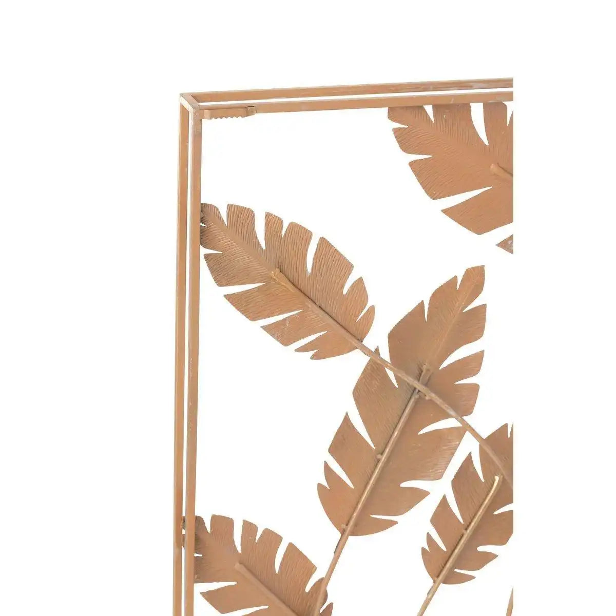 J-Line Wanddekoration Blätter Metall Gold - HomeDesign Knaus
