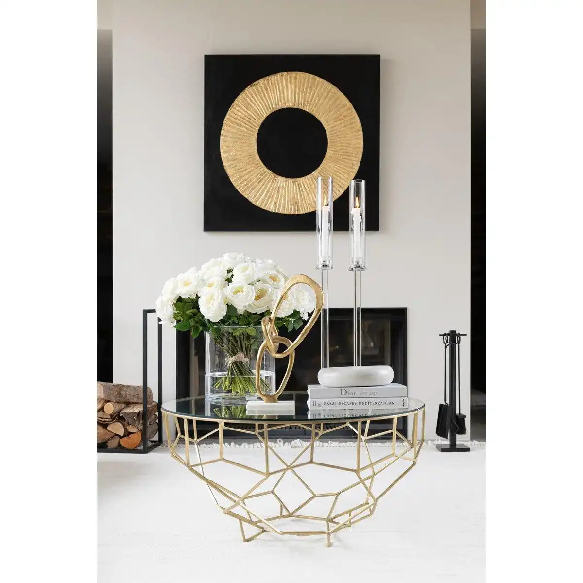 J-Line Wanddekoration Pat Canvas Schwarz/Natur - HomeDesign Knaus