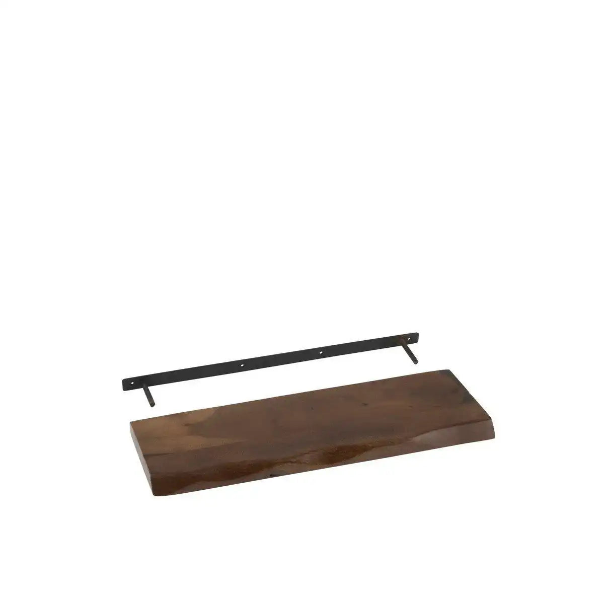 J-Line Wandregal Gerard Akazienholz Braun Klein - HomeDesign Knaus