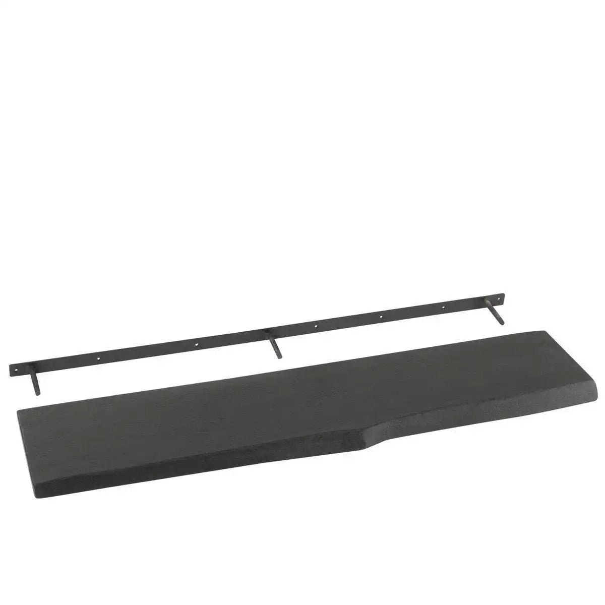 J-Line Wandregal Gerard Mangoholz Schwarz Groß - HomeDesign Knaus