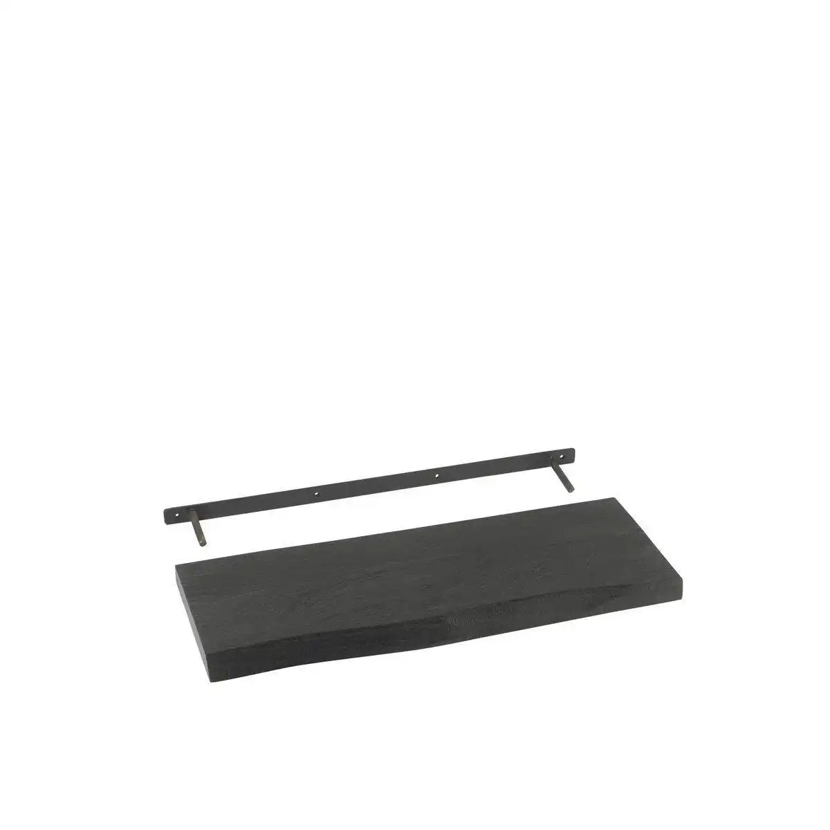 J-Line Wandregal Gerard Mangoholz Schwarz Klein - HomeDesign Knaus