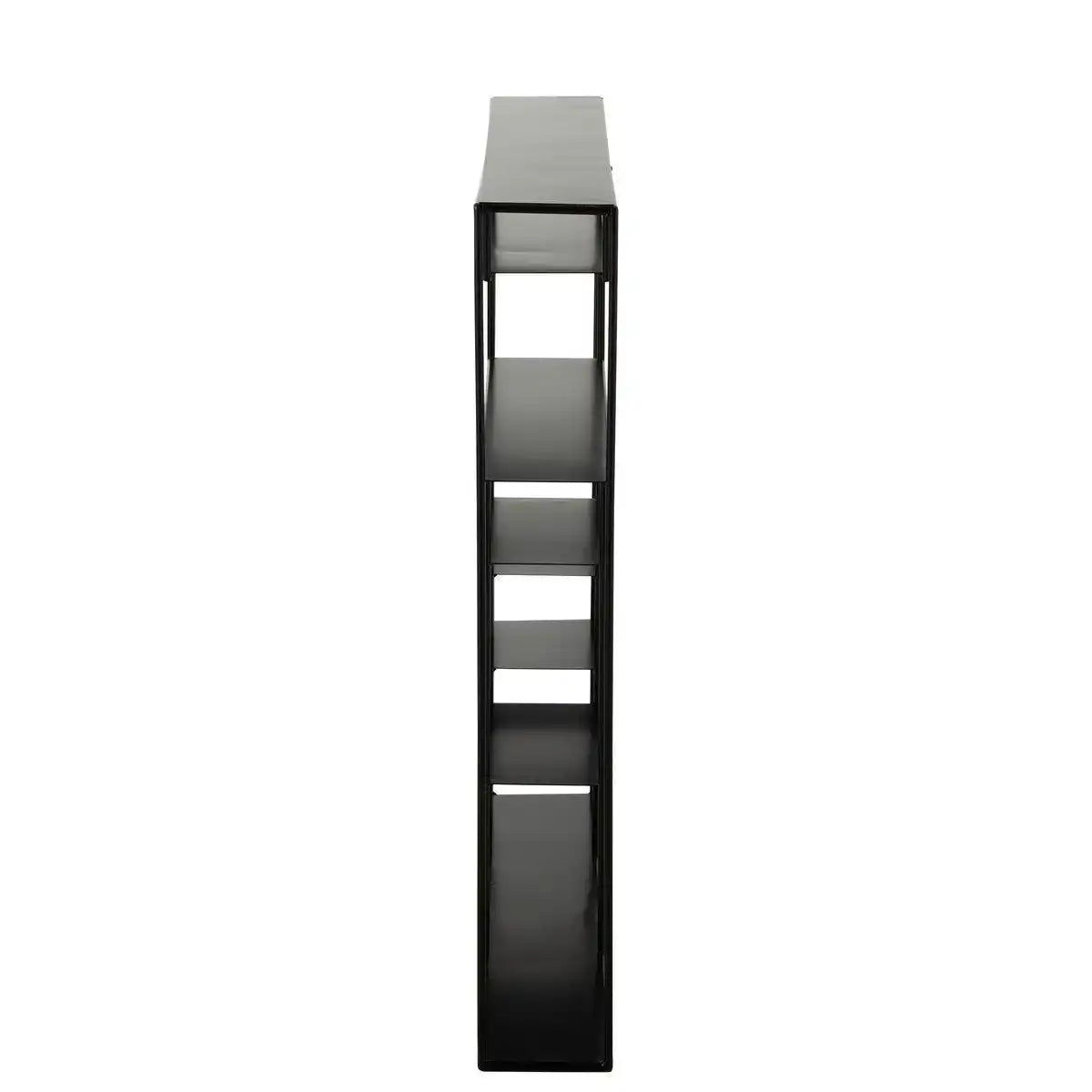 J-Line Wandregal Maranta – Metall – Schwarz - HomeDesign Knaus