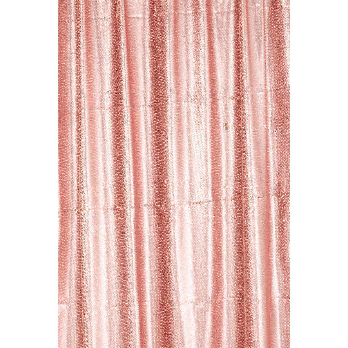 J-Line Wendevorhang mit Pailletten, Rosa/Champagner - HomeDesign Knaus