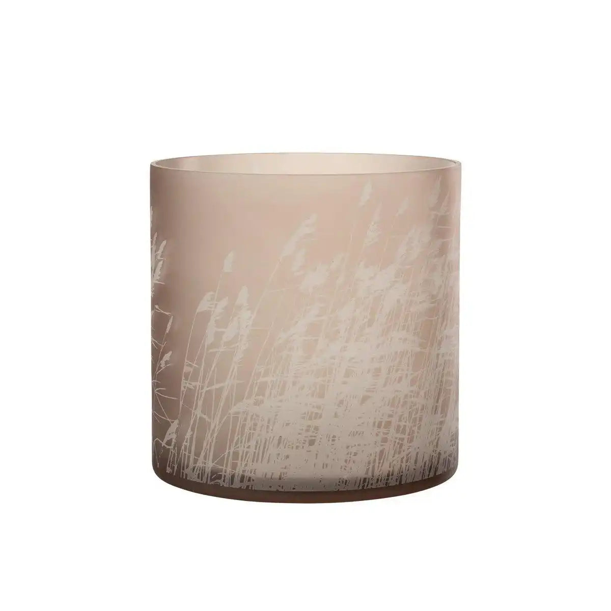J-Line windlicht Gras - glas - beige - extra large - HomeDesign Knaus