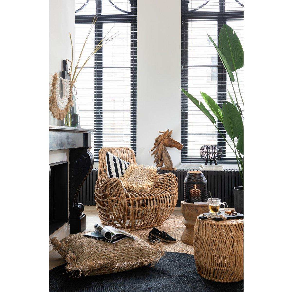 J-Line Zetel Ana – Rotan – Natur - HomeDesign Knaus