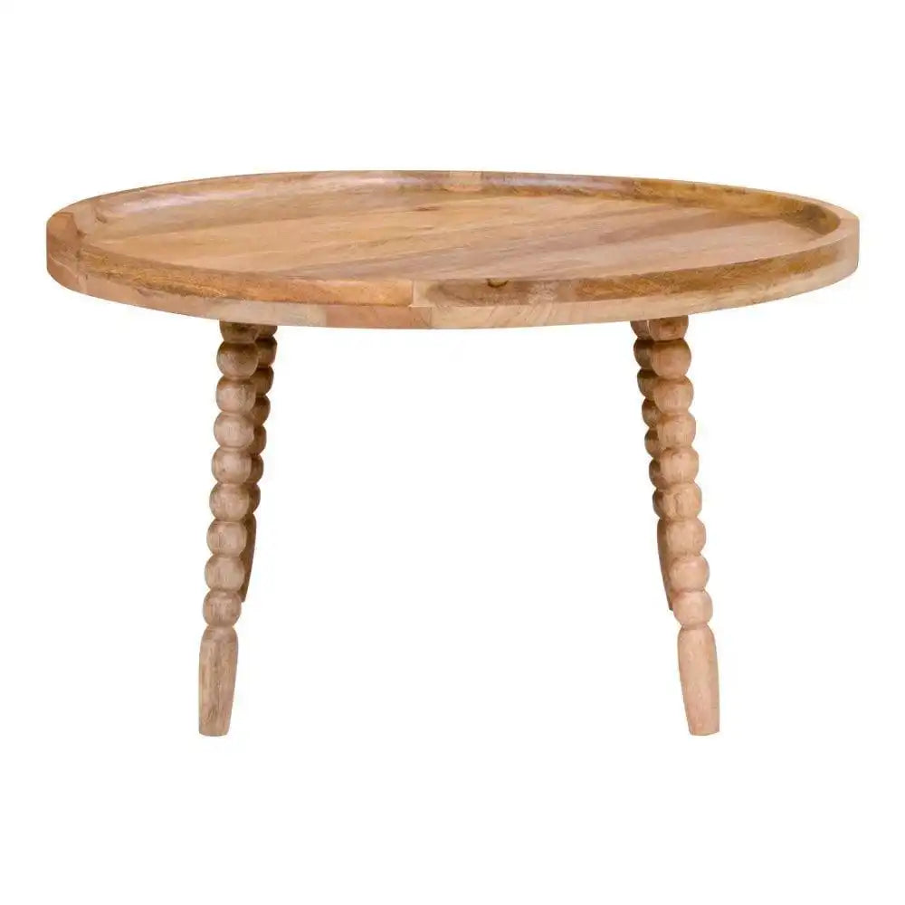 Jammu Couchtisch - Natur, Ø60x35 cm - HomeDesign Knaus