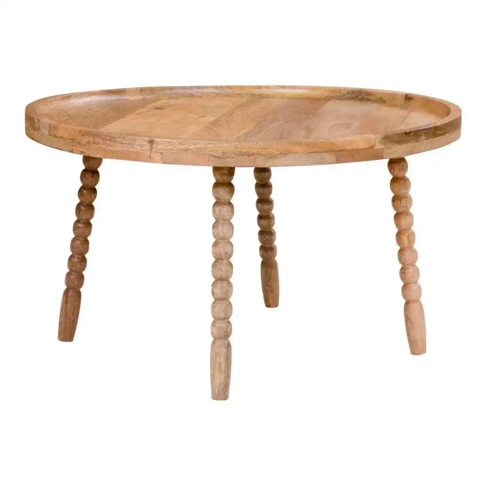 Jammu Couchtisch - Natur, Ø60x35 cm - HomeDesign Knaus
