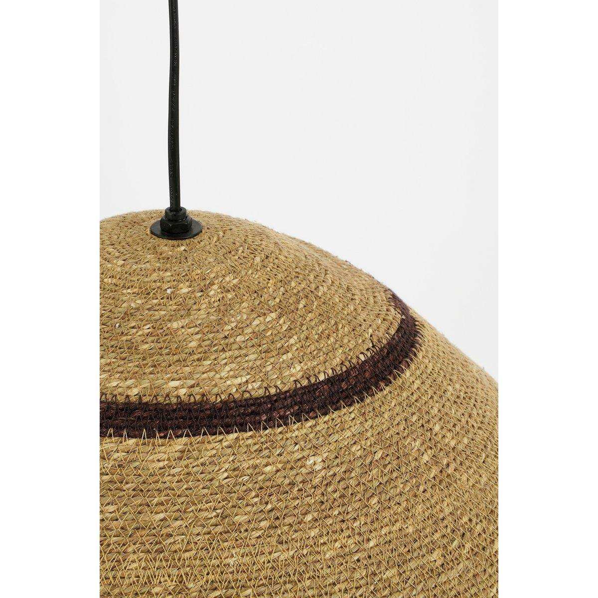 Joulz Hängelampe - H22 x Ø41 cm - Jute - Hellbraun - HomeDesign Knaus
