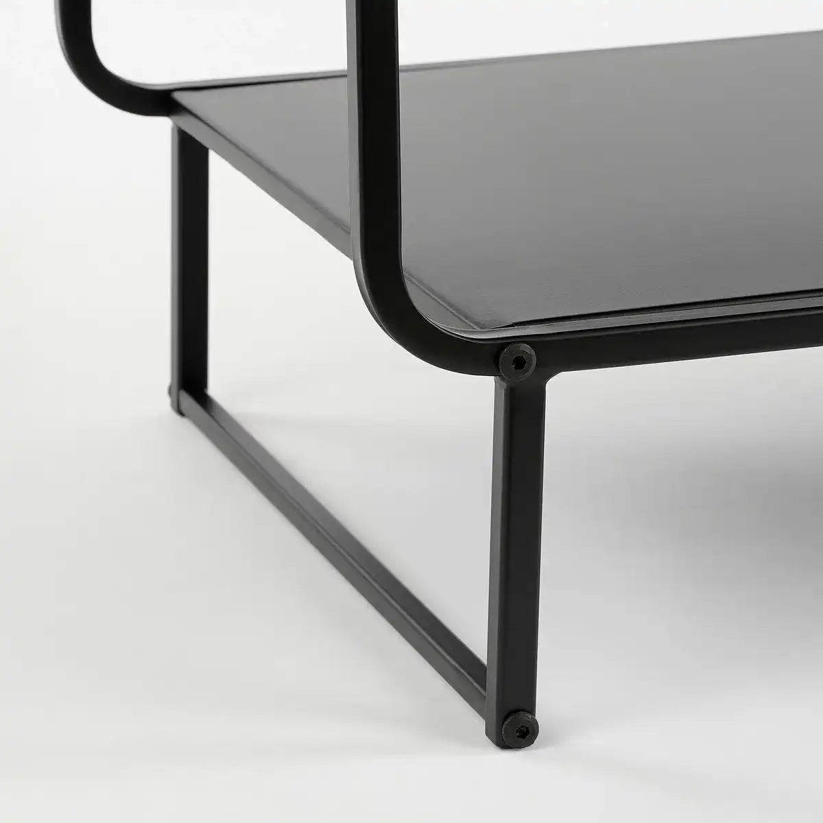 Jules Couchtisch – L110 x B38 x H50 cm – Metall – Schwarz - HomeDesign Knaus