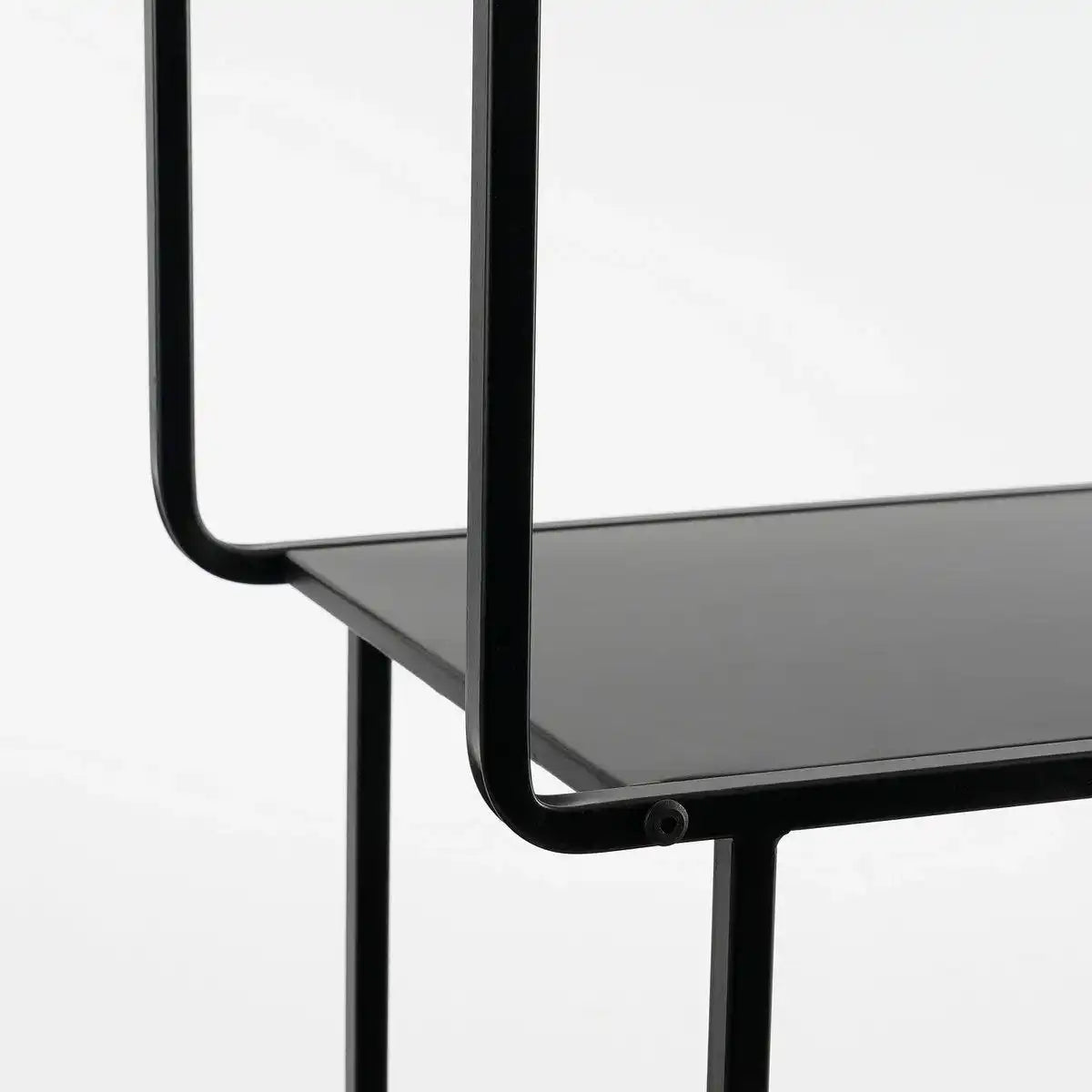 Jules Regal – L76 x B30 x H178 cm – Metall – Schwarz - HomeDesign Knaus