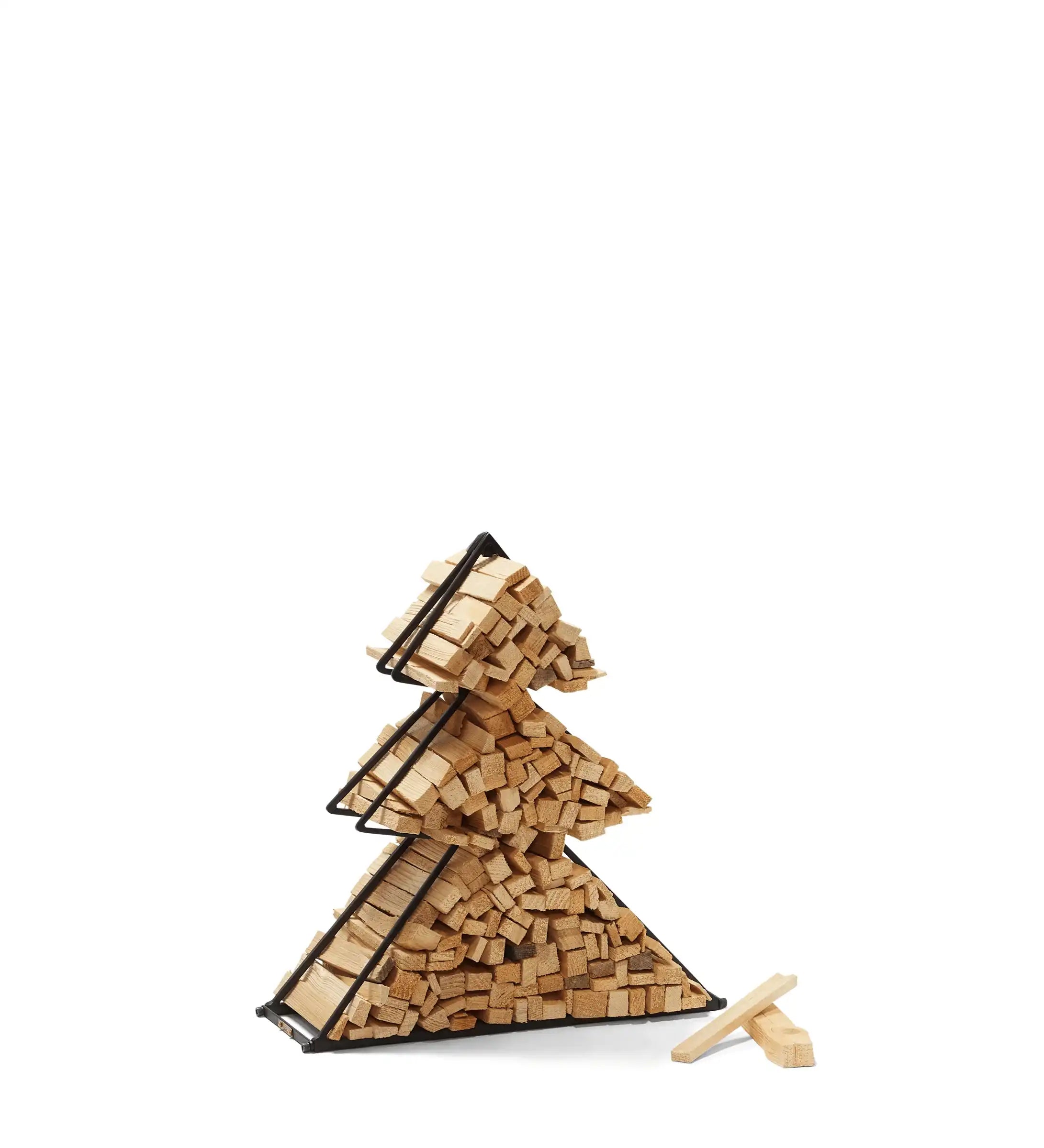 Kaminholzbutler Kaminholz Stahl Pulverbeschichtet - HomeDesign Knaus