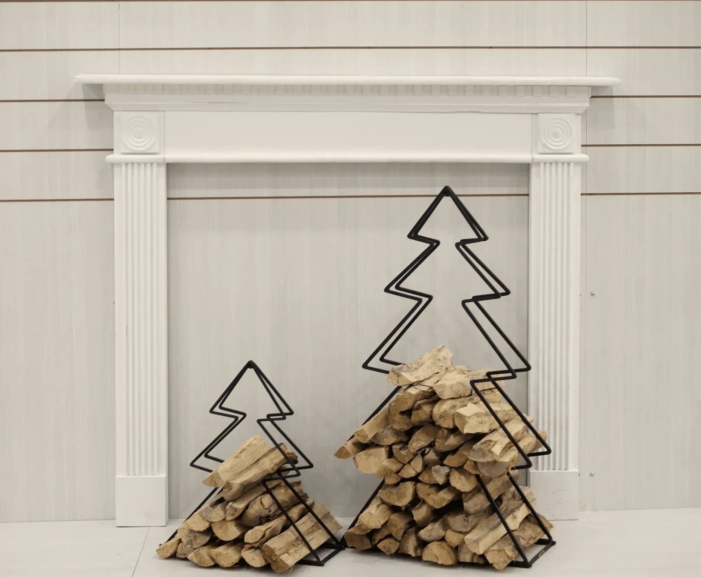 Kaminholzbutler Kaminholz Stahl Pulverbeschichtet - HomeDesign Knaus