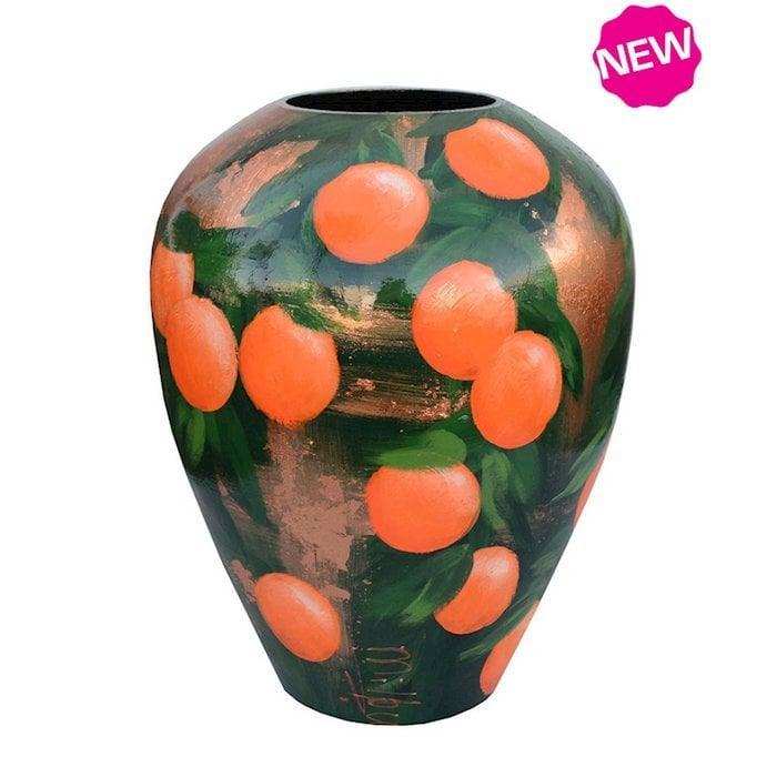 Kander M orange Ø27,5 x H35 cm - HomeDesign Knaus