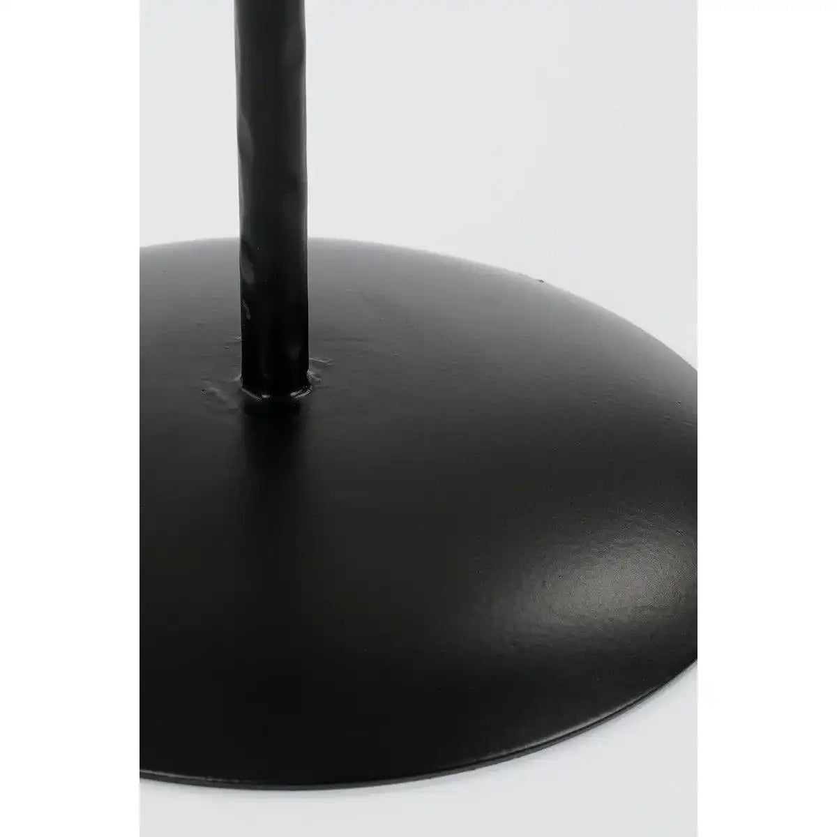 Kantas Kerzenständer – L30 x B15 x H73 cm – Metall – Schwarz - HomeDesign Knaus