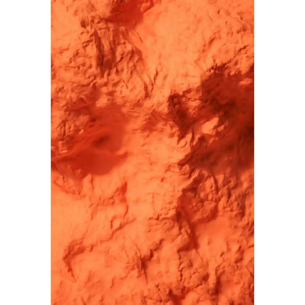 Keramikvase m. Rock-Look in trendigem Orange CHU32OR - HomeDesign Knaus