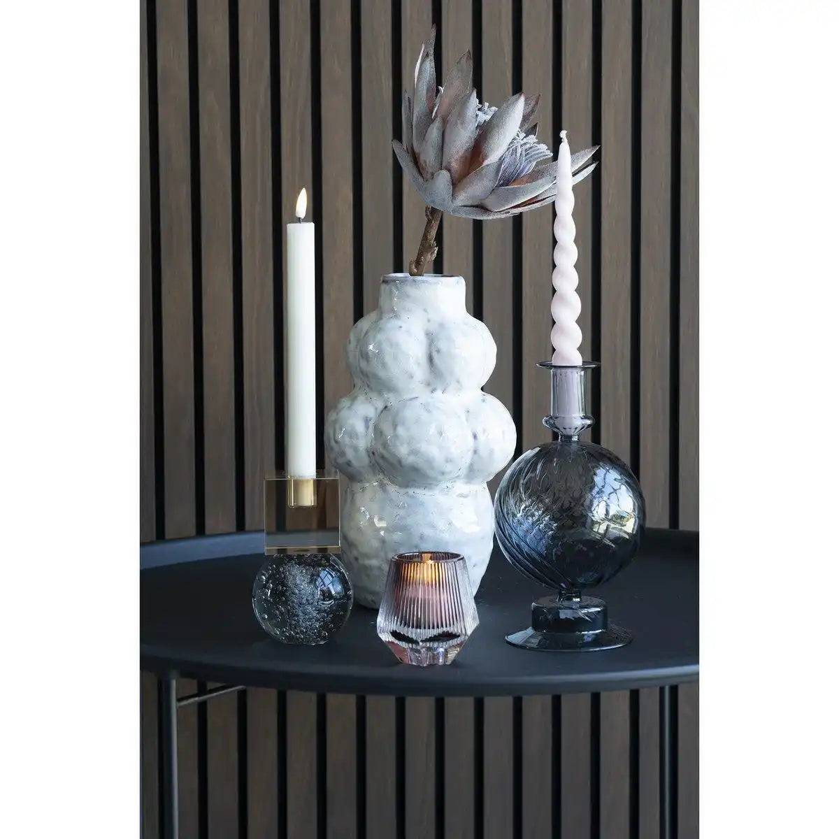 Kerzenhalter - Blau - HomeDesign Knaus