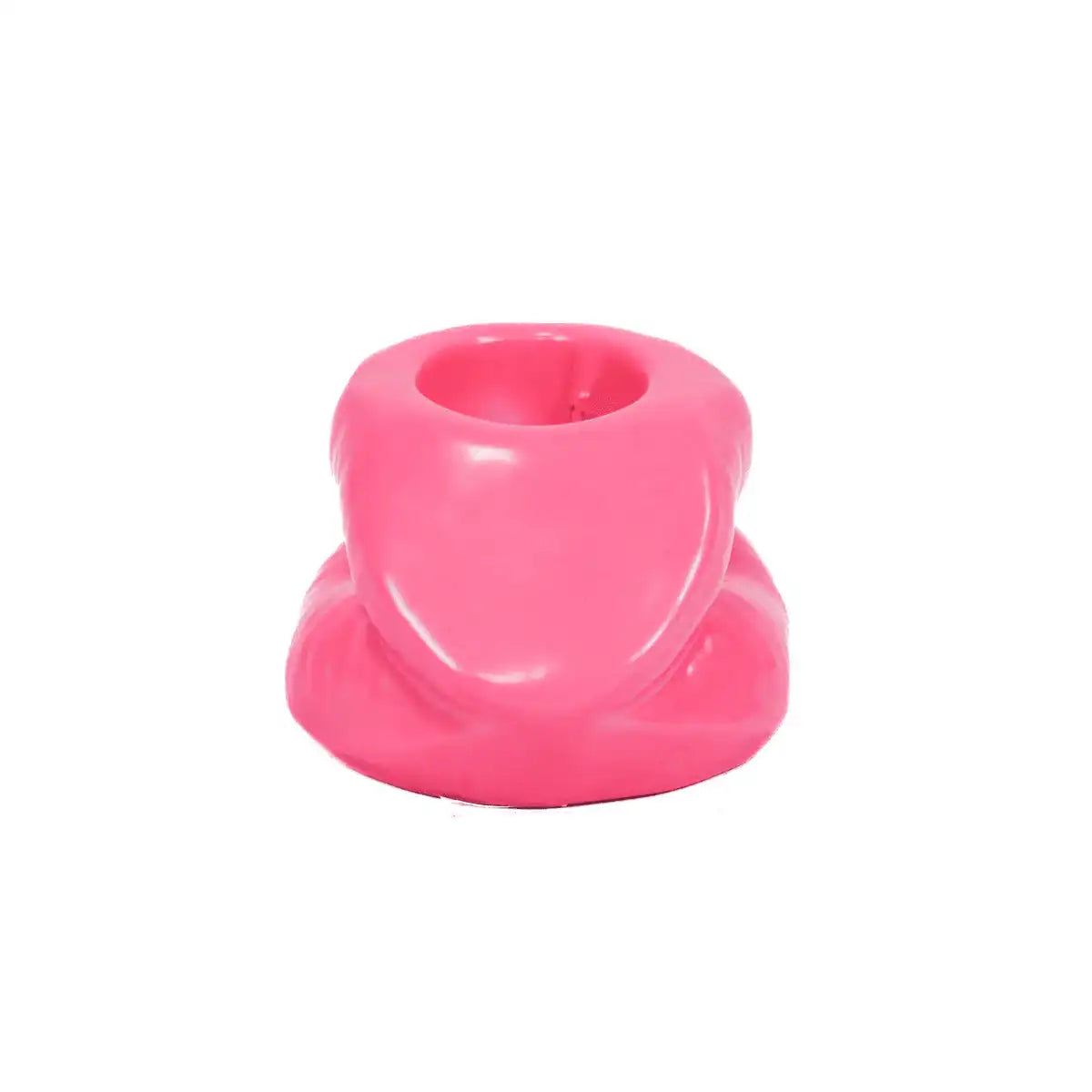 Kerzenhalter - Lippe - Keramik - Neonrosa - 7x5,5x4cm - HomeDesign Knaus