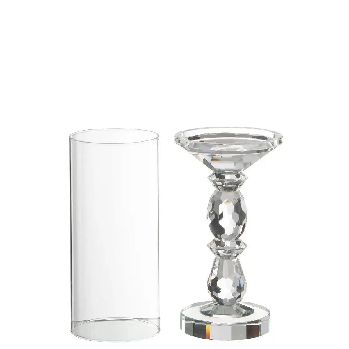 Kerzenhalter „Marie Crystal“, Transparent - HomeDesign Knaus