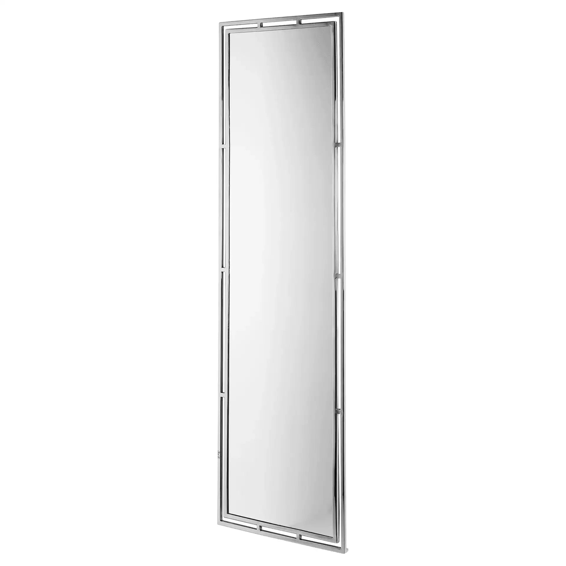 Kilian Wandspiegel Chrom Edelstahl Handarbeit Spiegel 160cm - HomeDesign Knaus