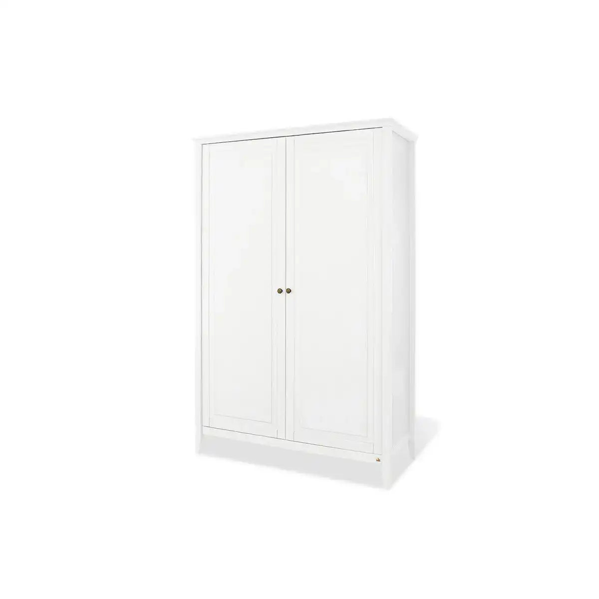 Kinderzimmer 'Smilla' extrabreit3-teilig: Kinderbett, extrabreite Wickelkommode, 2-türiger Kleiderschrank - HomeDesign Knaus