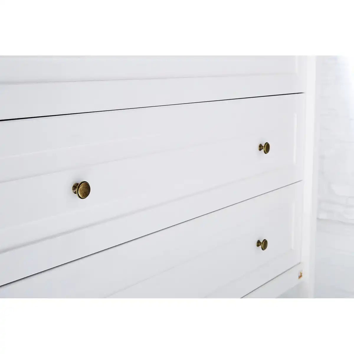 Kinderzimmer 'Smilla' extrabreit3-teilig: Kinderbett, extrabreite Wickelkommode, 2-türiger Kleiderschrank - HomeDesign Knaus