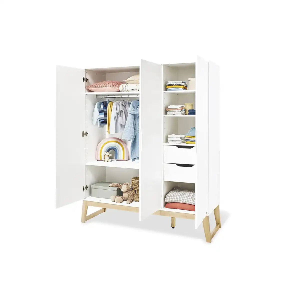 Kleiderschrank 'Brücke' groß - HomeDesign Knaus