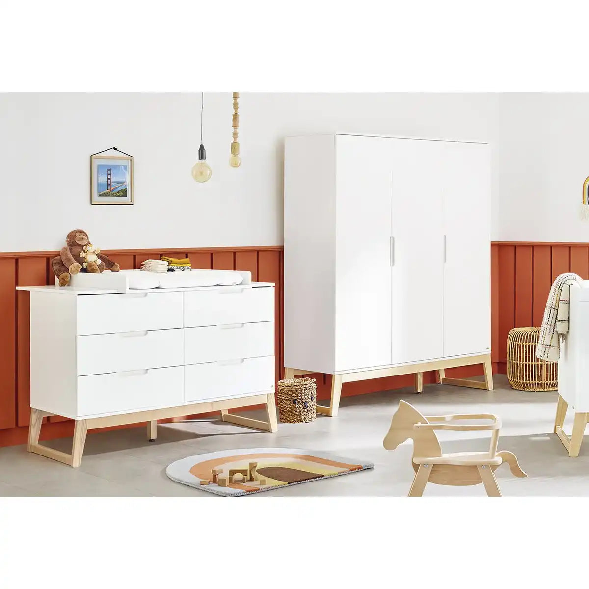 Kleiderschrank 'Brücke' groß - HomeDesign Knaus