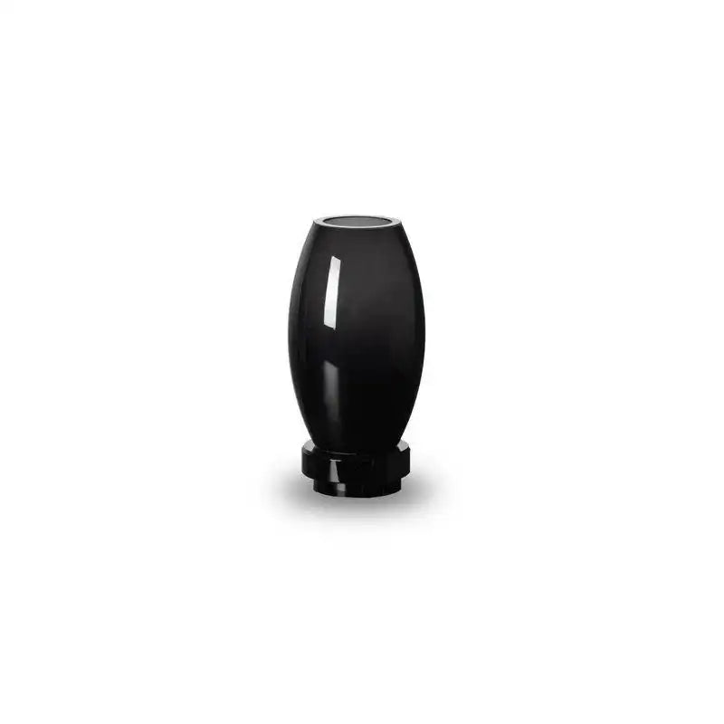 Kleine moderne Vase, innovatives Design, Rückseite aus hochwertigem Glas. RUD15ZW - HomeDesign Knaus
