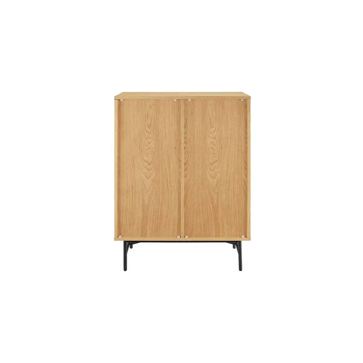 Kommode 80 cm Eiche Echtholzfurnier - HomeDesign Knaus