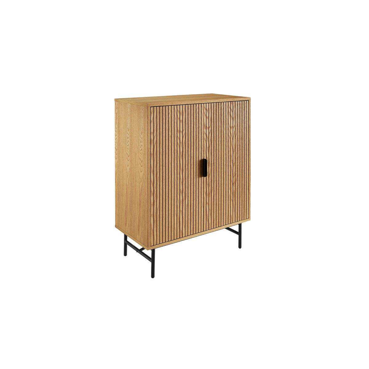 Kommode 80 cm Eiche Echtholzfurnier - HomeDesign Knaus