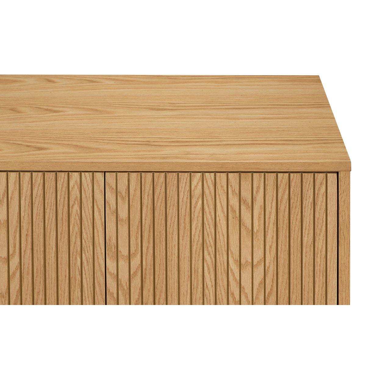 Kommode 80 cm Eiche Echtholzfurnier - HomeDesign Knaus