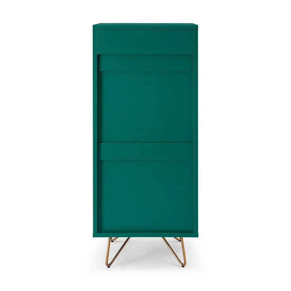 Kommode hoch mit 4 Schubladen und 1 Fach, inkl. Spiegel - HomeDesign Knaus