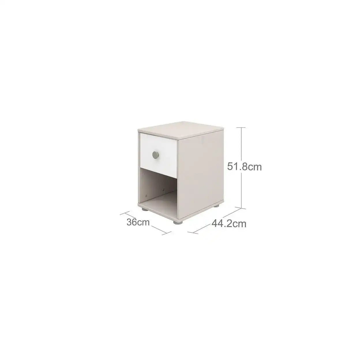 Kommode mit 1 Schublade - HomeDesign Knaus