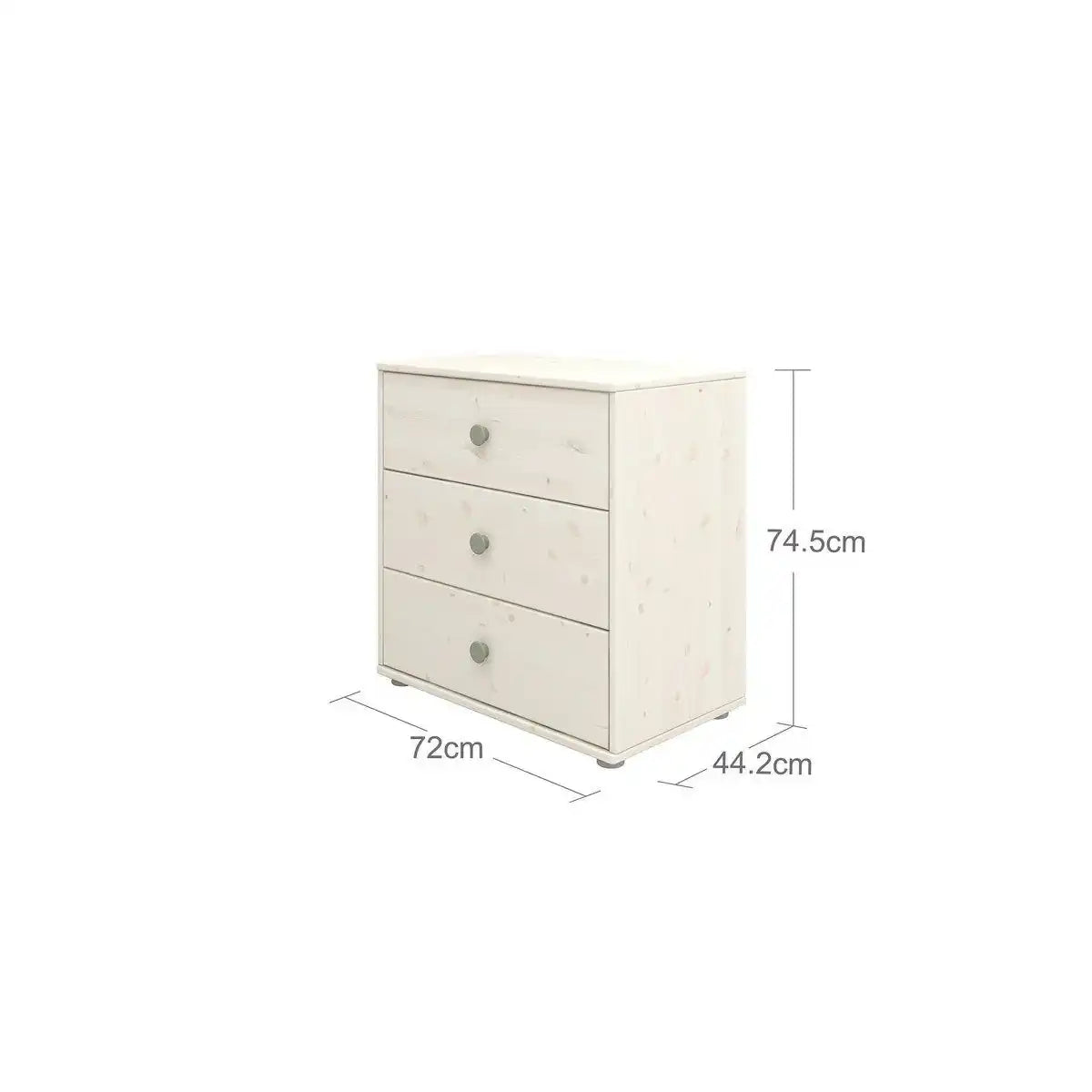 Kommode mit 3 Schubladen - HomeDesign Knaus