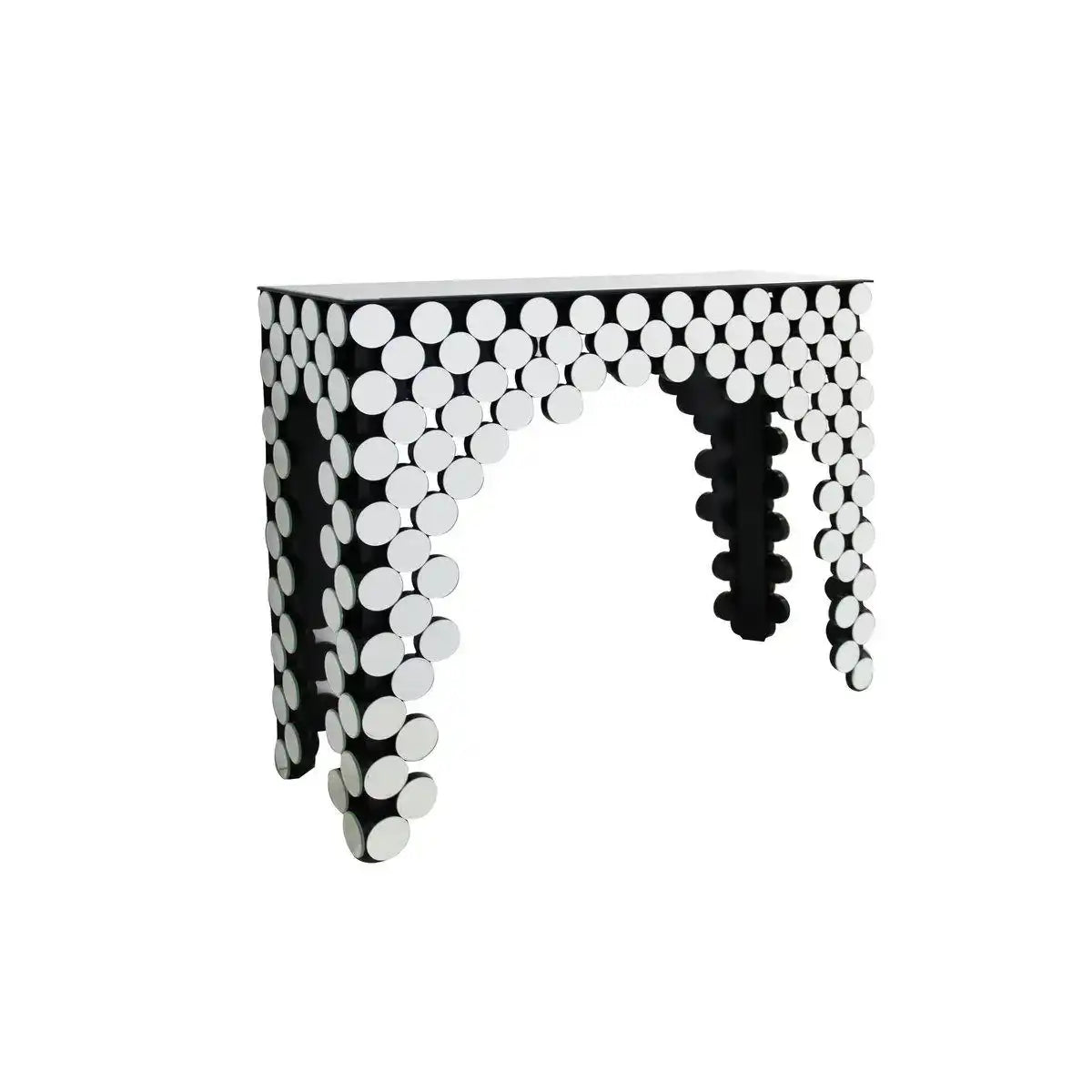 Konsolentisch aus MDF mit Spiegelglas - HomeDesign Knaus