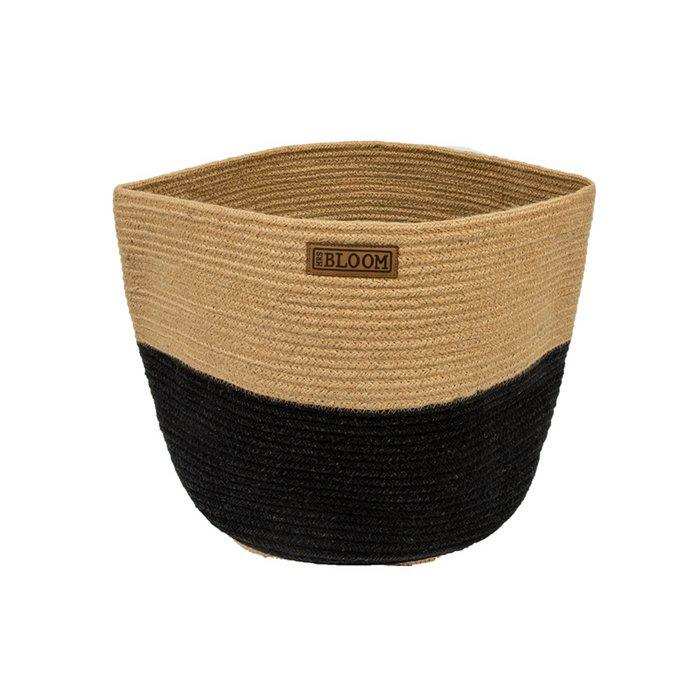 Korb Tarifa L natur/schwarz - HomeDesign Knaus