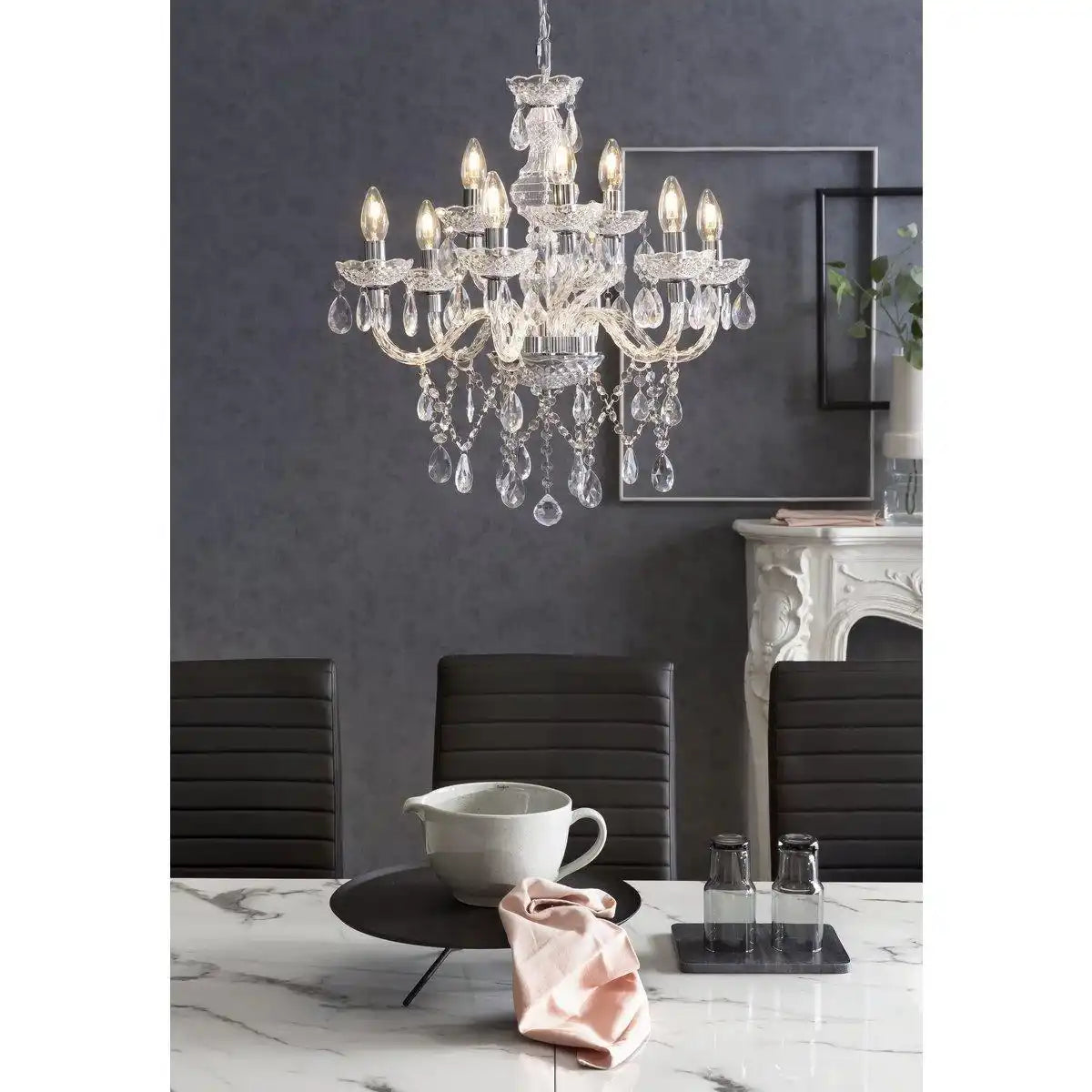 Kronleuchter aus Acryl-Glas - HomeDesign Knaus