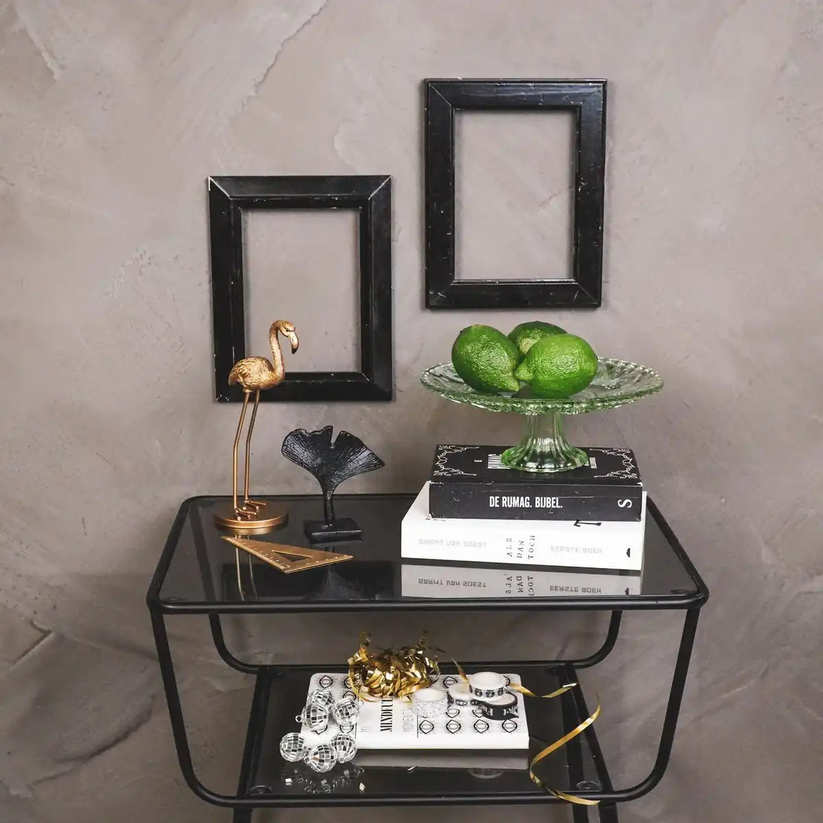 Kuchenteller - Glas - Grün - 22,5x8cm - HomeDesign Knaus