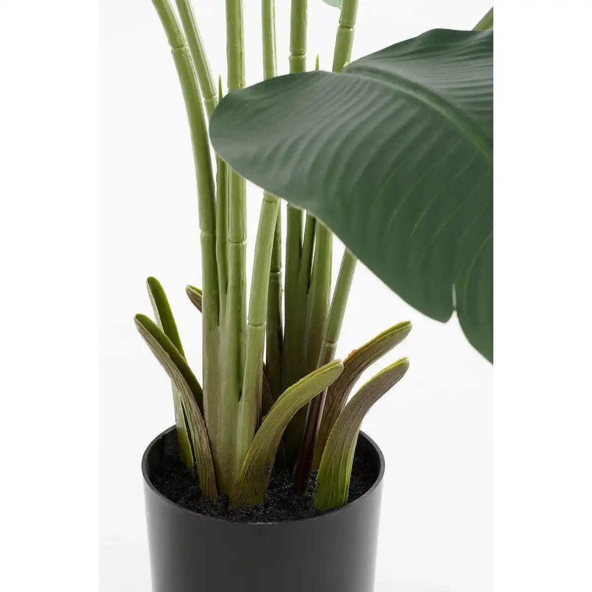 Künstlicher Bananenbaum im Topf – H180 x Ø30 cm – Grün - HomeDesign Knaus