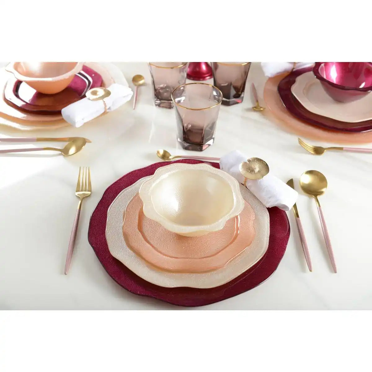 Lachs flacher Teller - HomeDesign Knaus