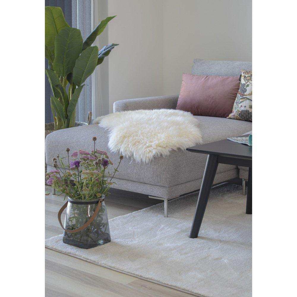 Lammfell - Weiß, 50x85 cm - HomeDesign Knaus