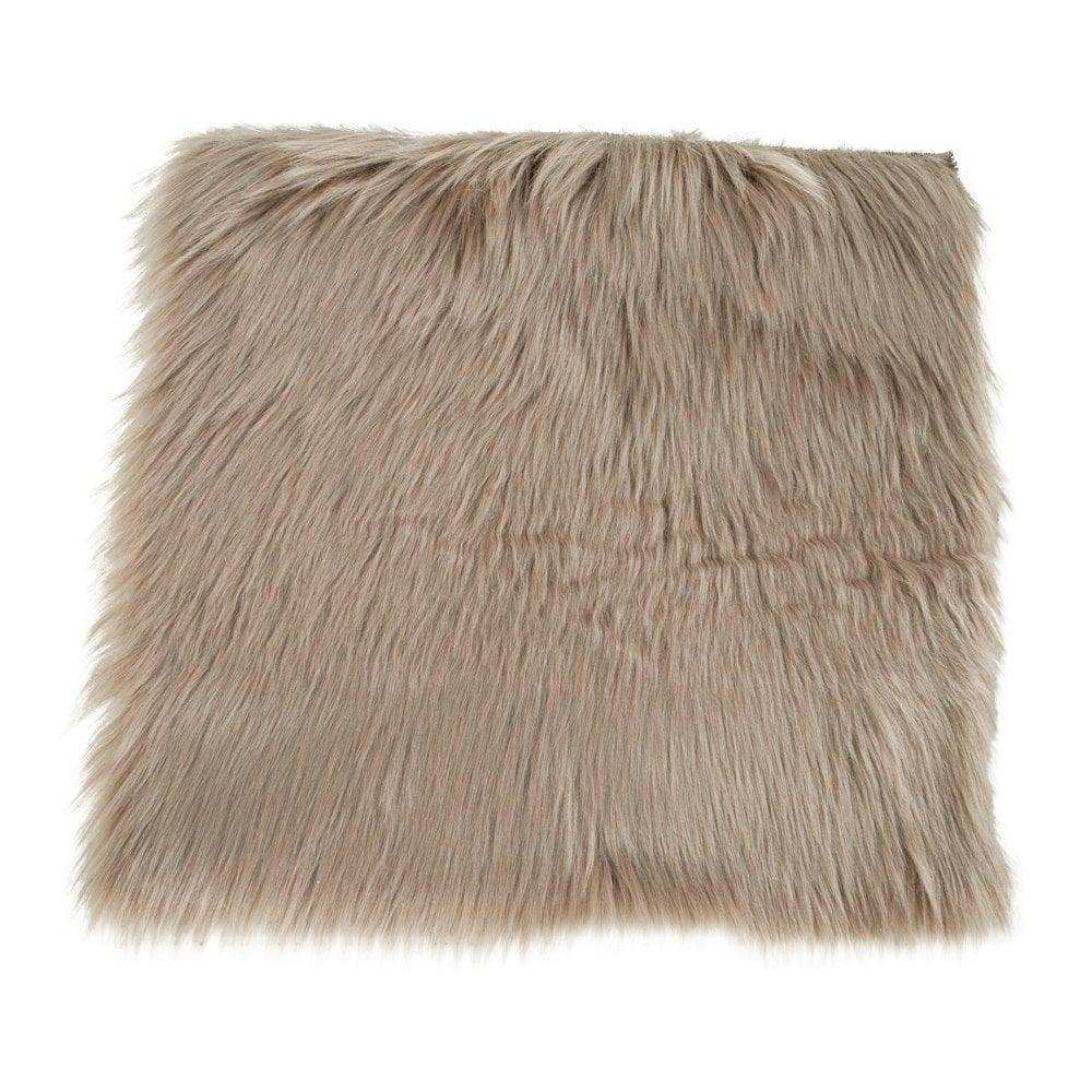 Lammfellsitz künstlich - Künstliches Lammfell in Pilz 40x40 cm - HomeDesign Knaus