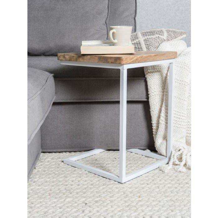 Laptop Tisch Roos Beistelltisch Mangoholz - HomeDesign Knaus