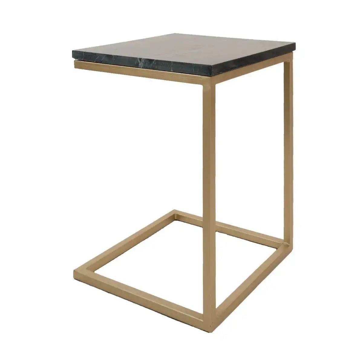 Laptoptisch Mitch Marble Schwarz/Gold - HomeDesign Knaus