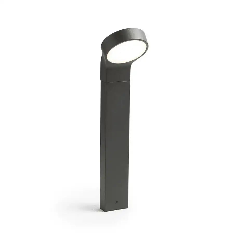 LED Standleuchte Außenleuchte anthrazitgrau Aluminium LED 9W 3000K - HomeDesign Knaus